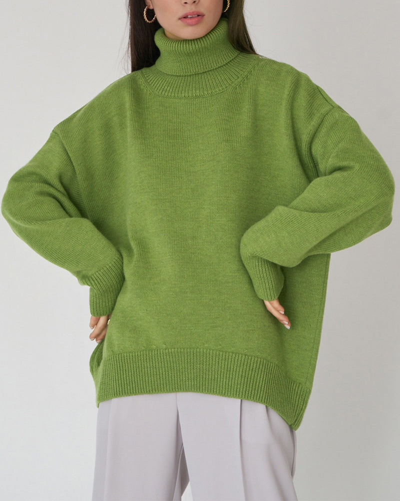 Marcia | Women's Oversized Roll Neck Jumper