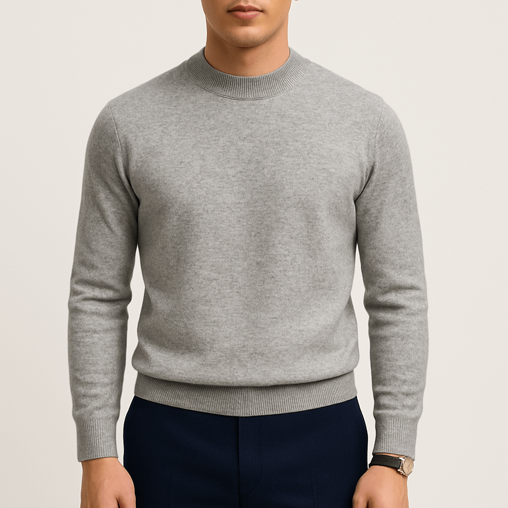 Men's Warm Slim Fit Pullover Knit Sweater